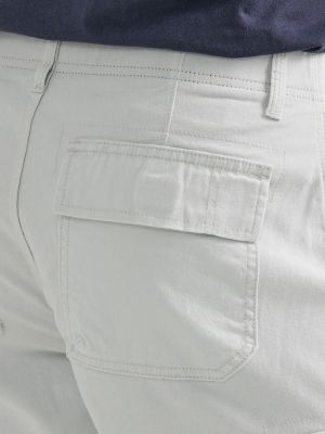 Men's Extreme Motion Carolina Cargo Short in Soft Grey alternative view 5