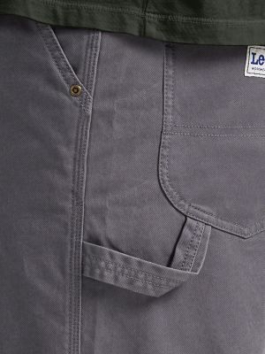 Men's Legendary Workwear Carpenter Short in Painters Grey alternative view 5