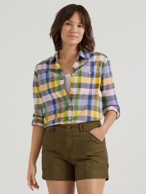 Women's Legendary All Purpose Plaid Button Down Shirt