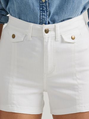 ★LEE★WOMEN GLOSSY SHORT DOWN Women's Legendary Chino Short | SALE | Lee®