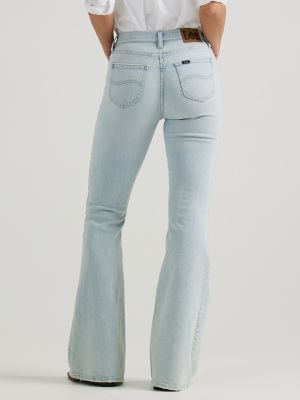 Buy White Stretch Flare Jeans from Next Ireland