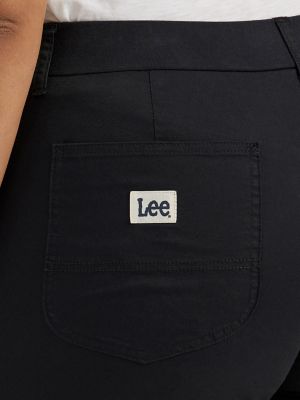 Women's Ultra Lux Comfort with Flex-to-Go Relaxed Fit Utility Skimmer (Plus) in Union-All Black - thumbnail 5