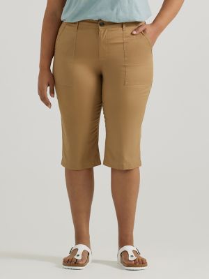 Women's Ultra Lux Comfort with Flex-to-Go Relaxed Fit Utility Skimmer (Plus) in Settler Tan alternative view
