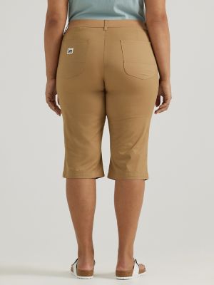 Women's Ultra Lux Comfort with Flex-to-Go Relaxed Fit Utility Skimmer (Plus) in Settler Tan alternative view 2