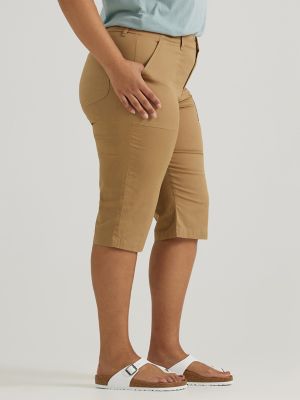 Women's Ultra Lux Comfort with Flex-to-Go Relaxed Fit Utility Skimmer (Plus) in Settler Tan alternative view 3
