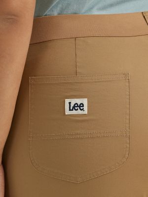 Women's Ultra Lux Comfort with Flex-to-Go Relaxed Fit Utility Skimmer (Plus) in Settler Tan alternative view 4