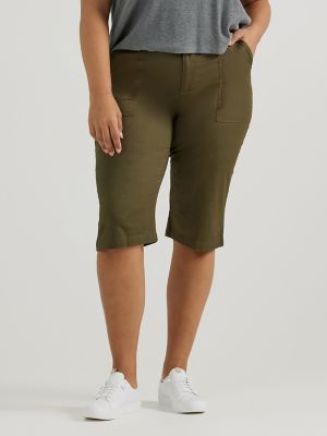 Women's Ultra Lux Comfort with Flex-to-Go Relaxed Fit Utility Skimmer (Plus) in Olive Night alternative view