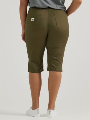 Women's Ultra Lux Comfort with Flex-to-Go Relaxed Fit Utility Skimmer (Plus) in Olive Night alternative view 2