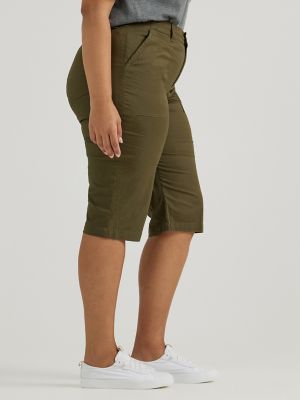 Women's Ultra Lux Comfort with Flex-to-Go Relaxed Fit Utility Skimmer (Plus) in Olive Night alternative view 3