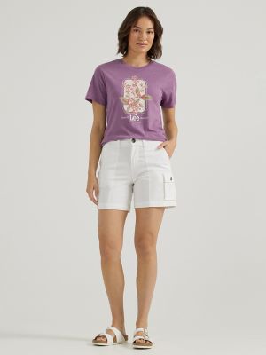 Women's Ultra Lux Comfort with Flex-to-Go Relaxed Fit Cargo Short