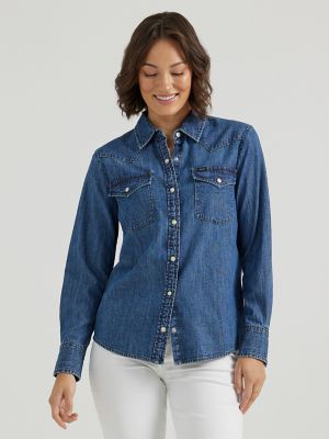 Women s Button Down Shirts Lee