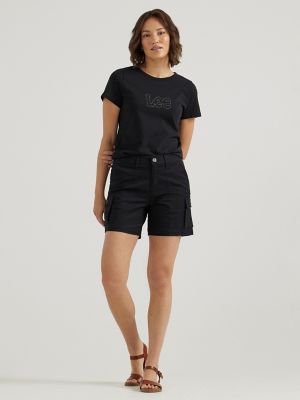 Women's Ultra Lux Comfort with Flex-to-Go Relaxed Fit Cargo Short