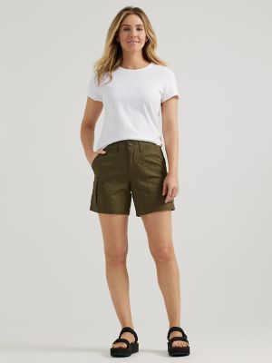 Women's Ultra Lux Comfort with Flex-to-Go Relaxed Fit Cargo Short