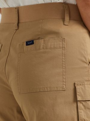 Ultra Lux Comfort Flex-To-Go Relaxed Cargo Short:Tan:12:M alternative view 4