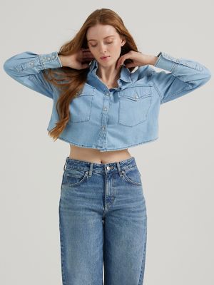 LEE CAROL CROPPED JEANS FOR WOMEN L30UMWQW – Bushwick Skate Shop