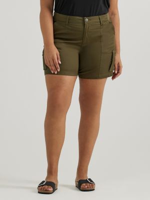 Aloohaidyvio formal Pants,Womens Stretch Twill Shorts Plus Size