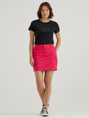 Lee riders mid store rise utility skort