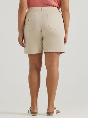 Women s Ultra Lux Comfort with Flex To Go Relaxed Fit Utility Bermuda Plus