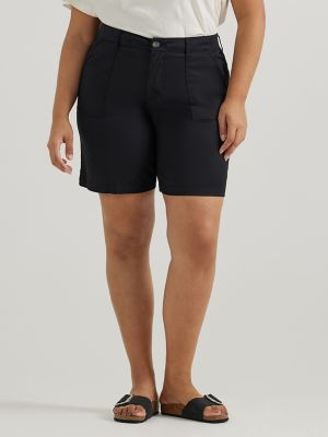 Ultra Lux Comfort Flex-To-Go Relaxed Utility Bermuda:Black:22W:M alternative view