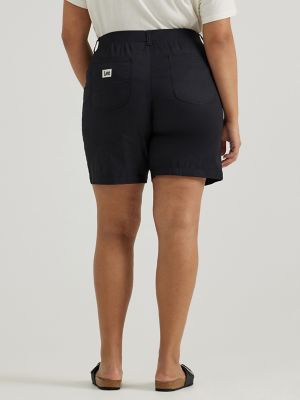 Ultra Lux Comfort Flex-To-Go Relaxed Utility Bermuda:Black:22W:M alternative view 2
