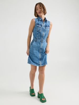 Jean dresses and outlet skirts