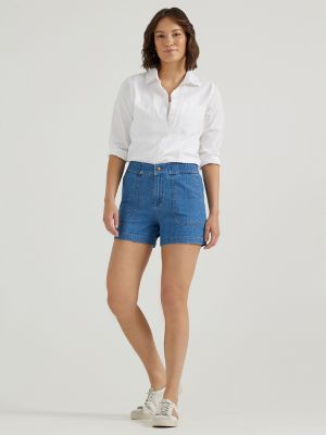 Women's Ultra Lux Comfort High Rise Pull-On Utility Short