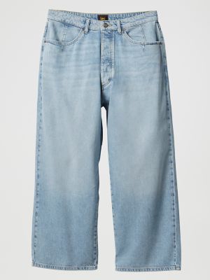 Women's Loose Crop Button-Fly Jean in Brightest Day alternative view 6