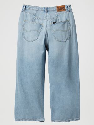 Women's Loose Crop Button-Fly Jean in Brightest Day alternative view 7