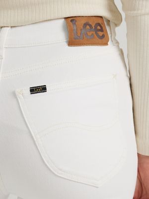 Women's High Rise Ever Fit® Flare Jean in Bright White alternative view 4