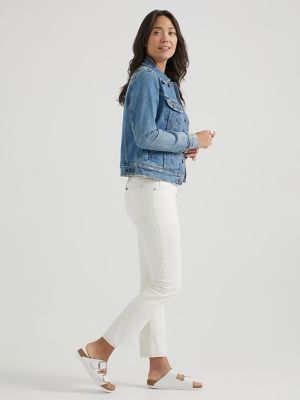 Women's Slim Rider™ Jean in Concrete White alternative view 2