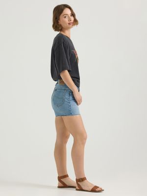 Women's Loose Cut Off Rider™ Shorty Short in Collapsing Wave alternative view 2
