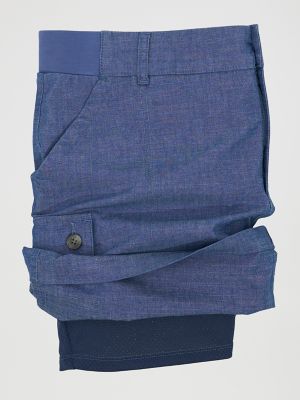 Women's Ultra Lux Comfort with Flex-to-Go Skort (Plus) in Chambray alternative view 5
