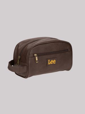 Mens Travel Kit:Brown:One Size alternative view 2