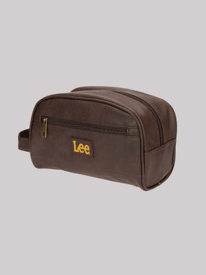 Mens Travel Kit:Brown:One Size alternative view 3