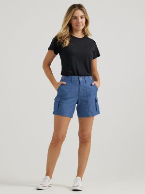 Women's Ultra Lux Comfort with Flex-to-Go Relaxed Fit Cargo Short