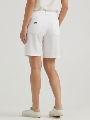 Women's Ultra Lux Comfort with Flex-To-Go Relaxed Fit Utility Bermuda