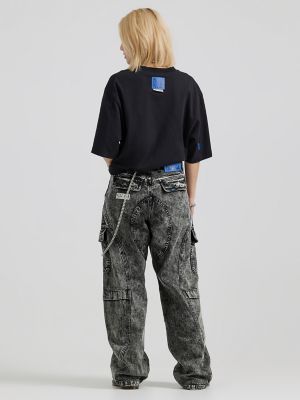 BREEZY CARGO BAGGY JEANS