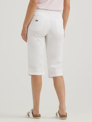 Ultra Lux Comfort Flex-To-Go Relaxed Utility Skimmer:White:6:M alternative view 2