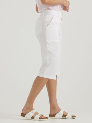 Ultra Lux Comfort Flex-To-Go Relaxed Utility Skimmer:White:6:M alternative view 3
