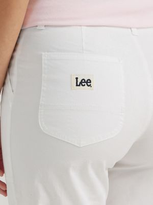 Ultra Lux Comfort Flex-To-Go Relaxed Utility Skimmer:White:6:M alternative view 4