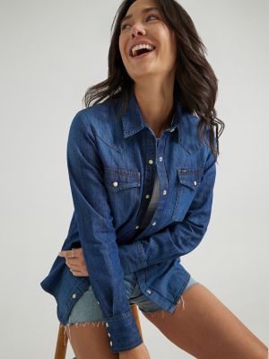 Womens Denim Shirts, Plain Denim Shirts