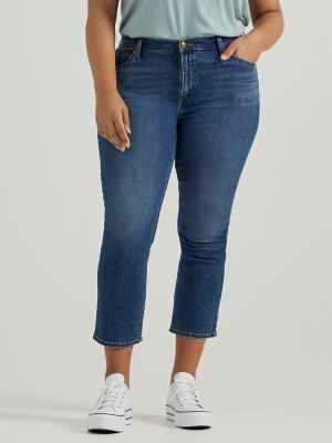 Buy Style & Co women plus size slim leg capri jeans netptune Online