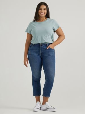 Women's Legendary Regular Fit Capri (Plus) in Clear Nights