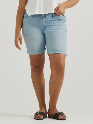 Lee jean shorts plus fashion size