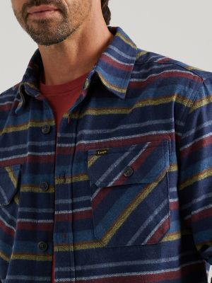 Men's Flannel Chamois Plaid Shirt