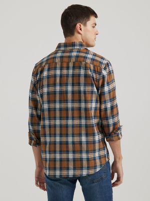 Men's Flannel Chamois Plaid Shirt
