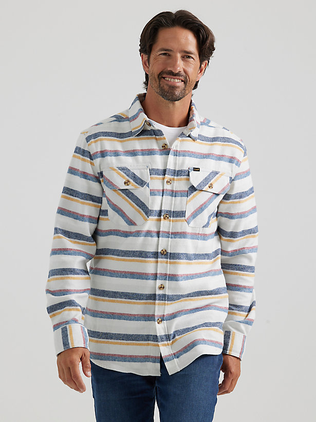 Men's Flannel Chamois Plaid Shirt