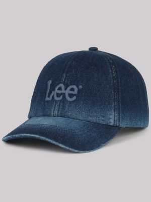 Washed Denim Logo Hat