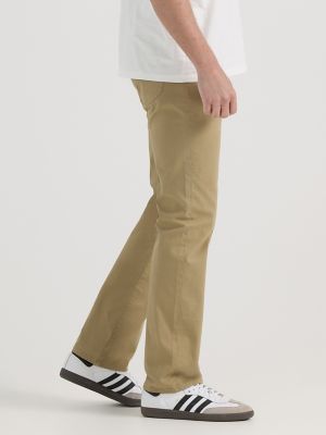 Men's Extreme Motion Regular Straight Twill Jean in Kansas City Khaki alternative view 3