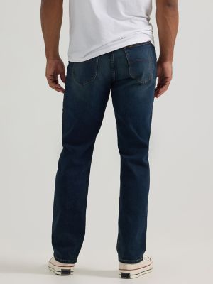 Men's Extreme Motion Relaxed Straight Jean in Dark Convoy